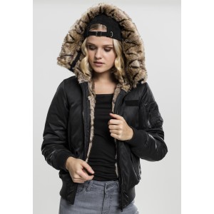 Ladies Imitation Fur Bomber...