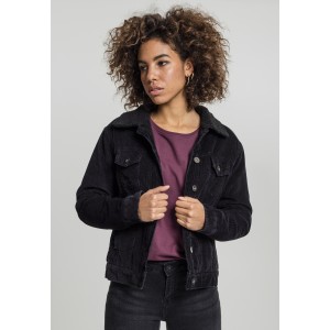 Ladies Sherpa Corduroy Jacket