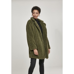 Ladies Oversized Sherpa Coat