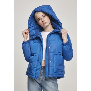 Ladies Oversized Hooded Puffer