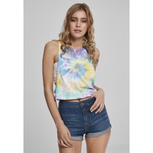 Ladies Short Tie Dye Loose...