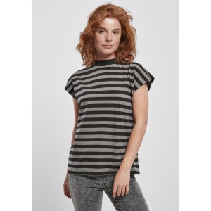 Ladies Y/D Stripe Tee