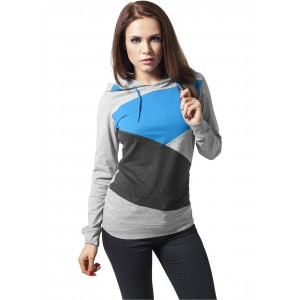 Ladies Zig Zag Jersey Hoody