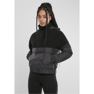 Ladies Sherpa Mix Pull Over...