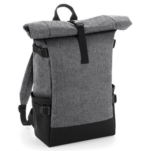 Block Roll-Top Backpack