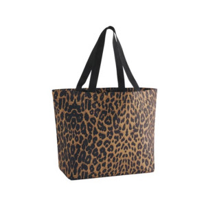 Leopard Print Carryall Bag