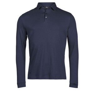Pima Cotton Long Sleeve Polo