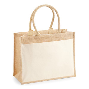 Cotton Pocket Jute Shopper