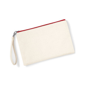 Canvas Wristlet Pouch