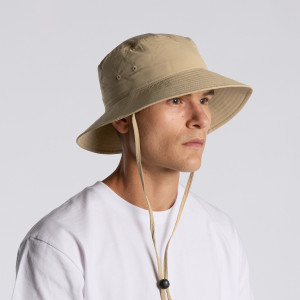 Nylon Wide Brim Bucket Hat...